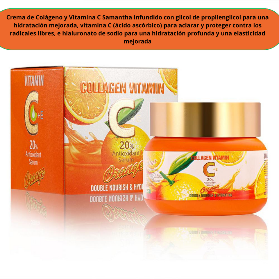 CREMA DE COLAGENO ANTIOXIDANTE 50G NARANJA