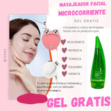 Masajeador Microcorriente Gel Aloe - D.