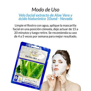 MASCARILLA FACIAL ALOE VERA