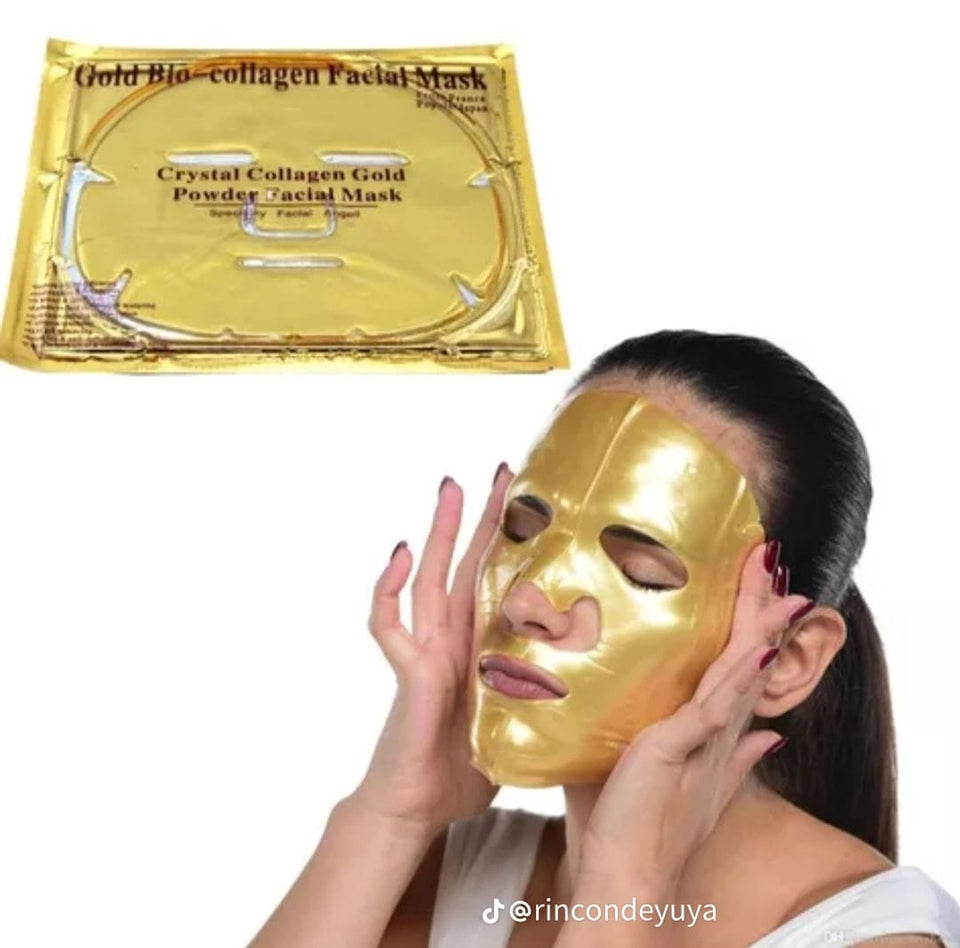 MASCARILLA GOLD - FACIAL DE COLAGENO