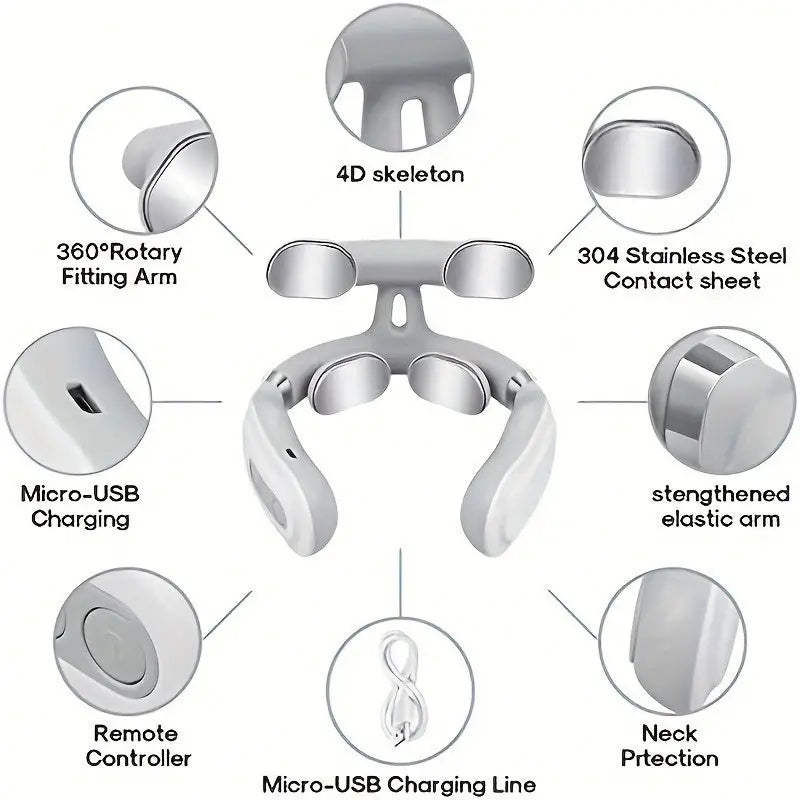 MASAJEADOR INTELIGENTE CERVICAL